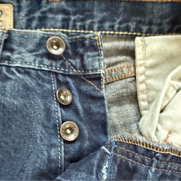 Abercrombie & Fitch boys blue jean boys size 12 slim  button fly prewashed - Picture 7 of 9